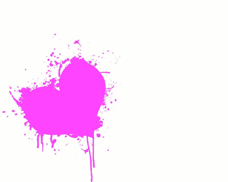 Pink Paint Splatter