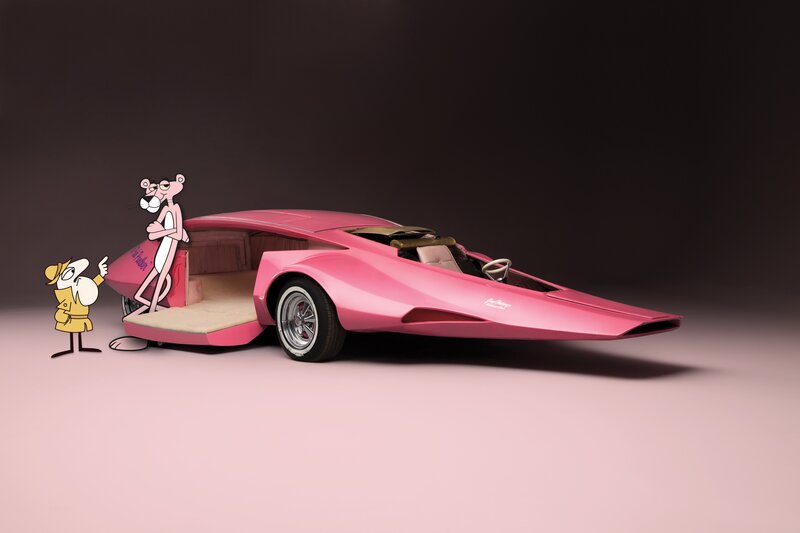 Pink Panther car model
