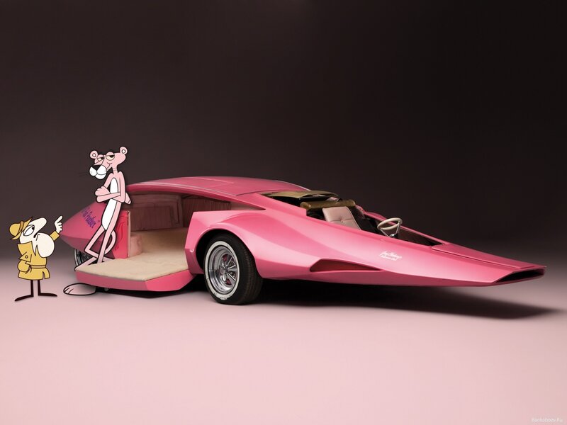 Pink Panther car model
