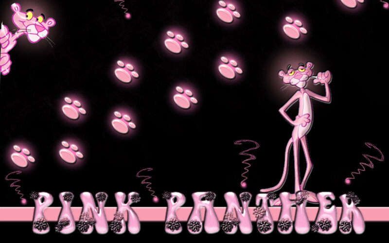 Pink Panther cartoon wallpaper