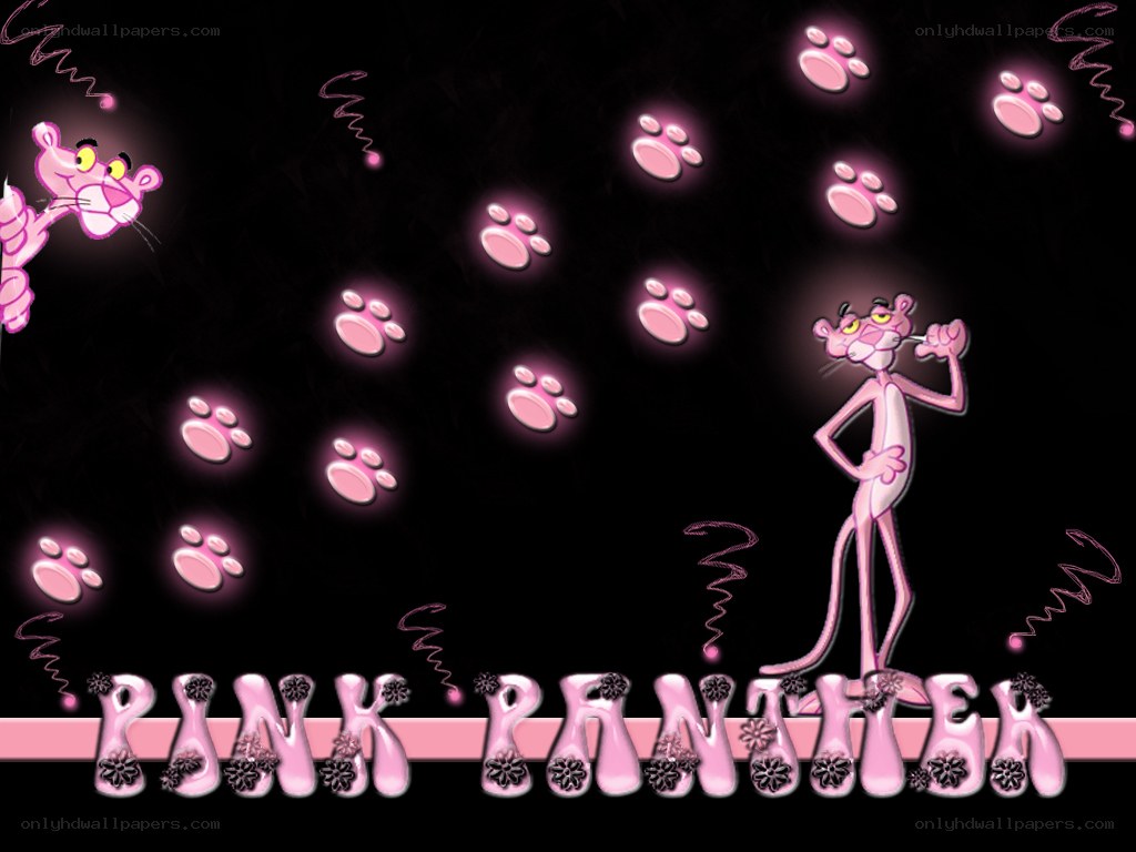 Pink Panther cartoon wallpaper