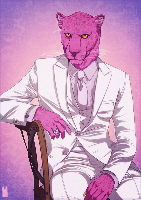 Pink Panther in Suit