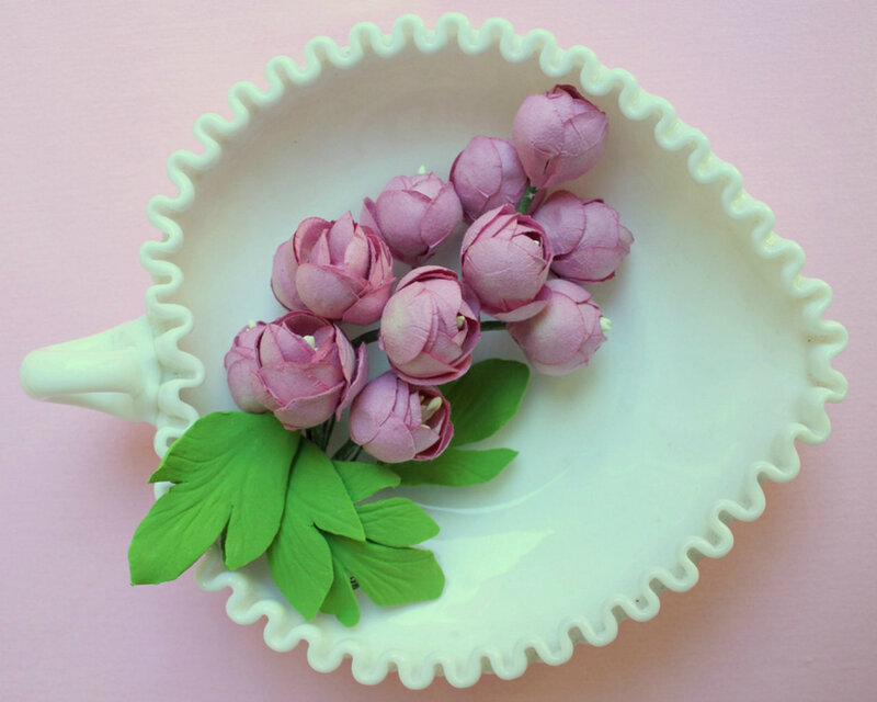 Pink Paper Flowers — Calm