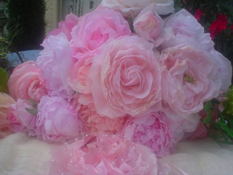 Pink Paper Roses — Calm