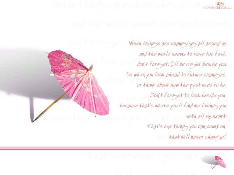 Pink Paper Umbrella — Sentimental, Illustration