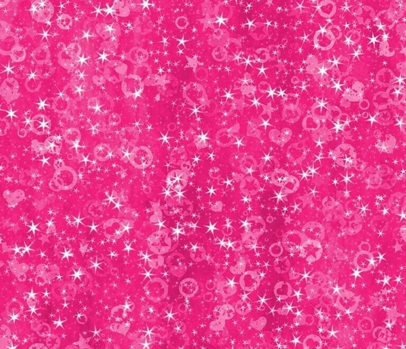 Pink Pattern with Stars