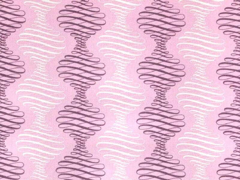 Pink Patterned Fabric