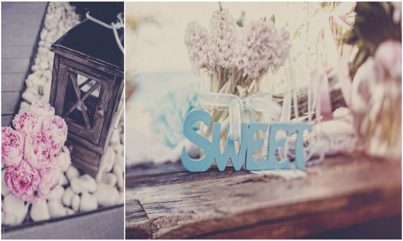 Pink Peonies and Lantern