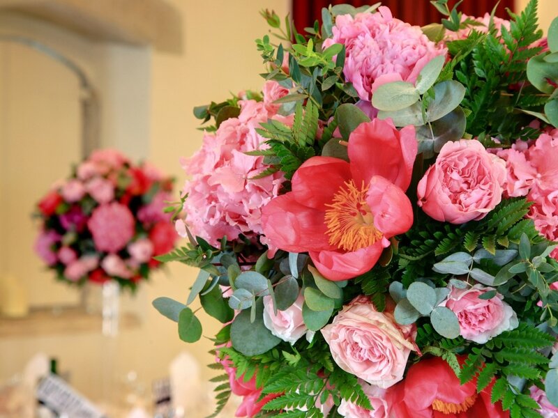 Pink Peony Bouquet — Calm, Afternoon