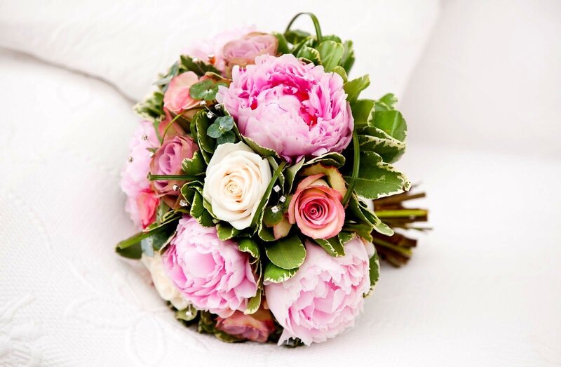Pink Peony Bouquet — Serene