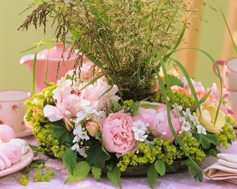 Pink Peony Floral Arrangement — Serene