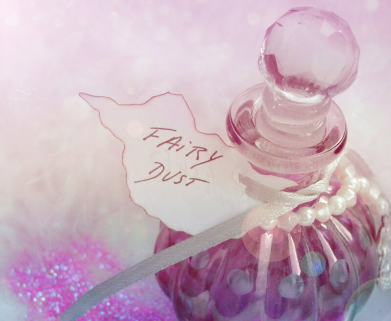 Pink Perfume Bottle