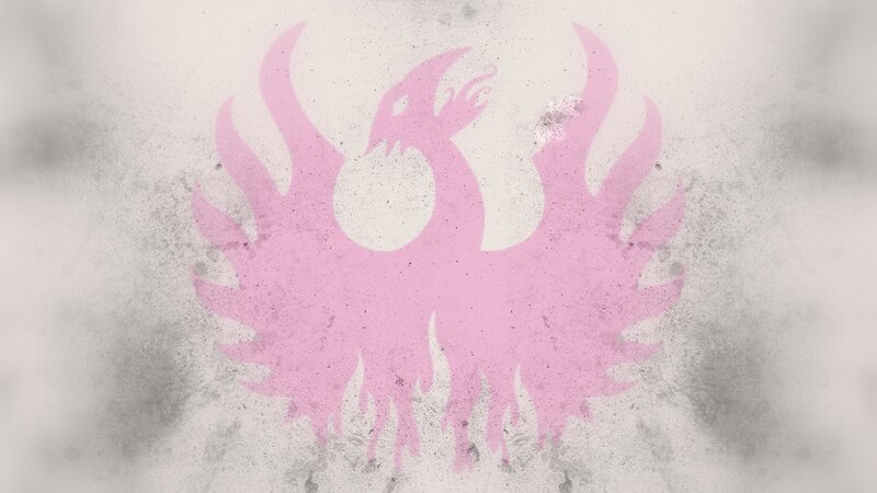 pink phoenix symbol