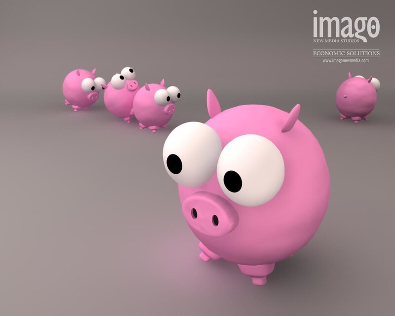 Pink Pig Characters
