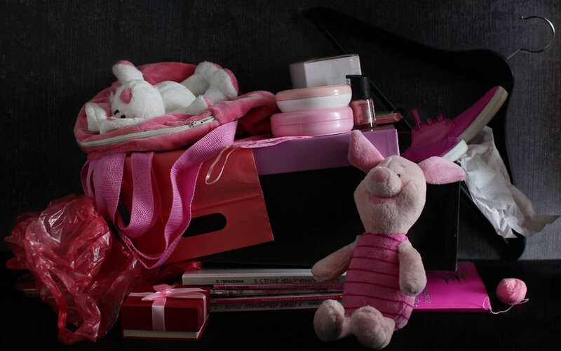 Pink Pig Plush Toy — Dramatic