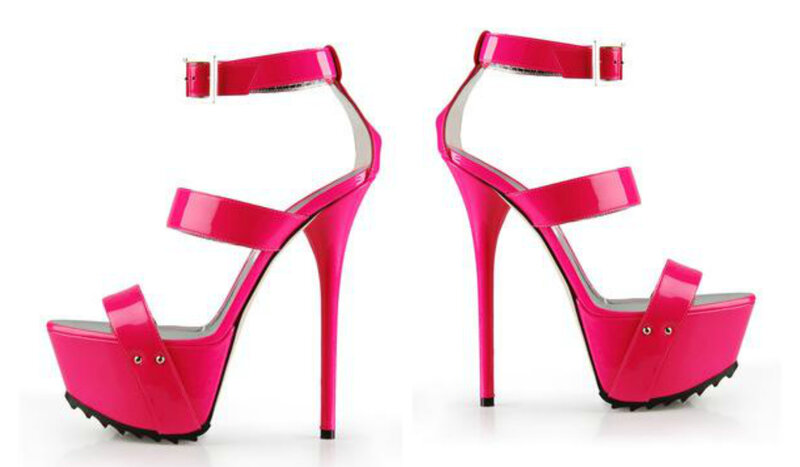 Pink Platform Heels