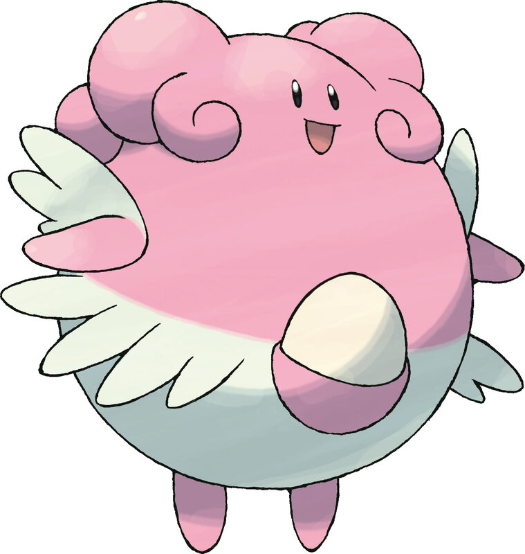 Pink Pokémon with wings