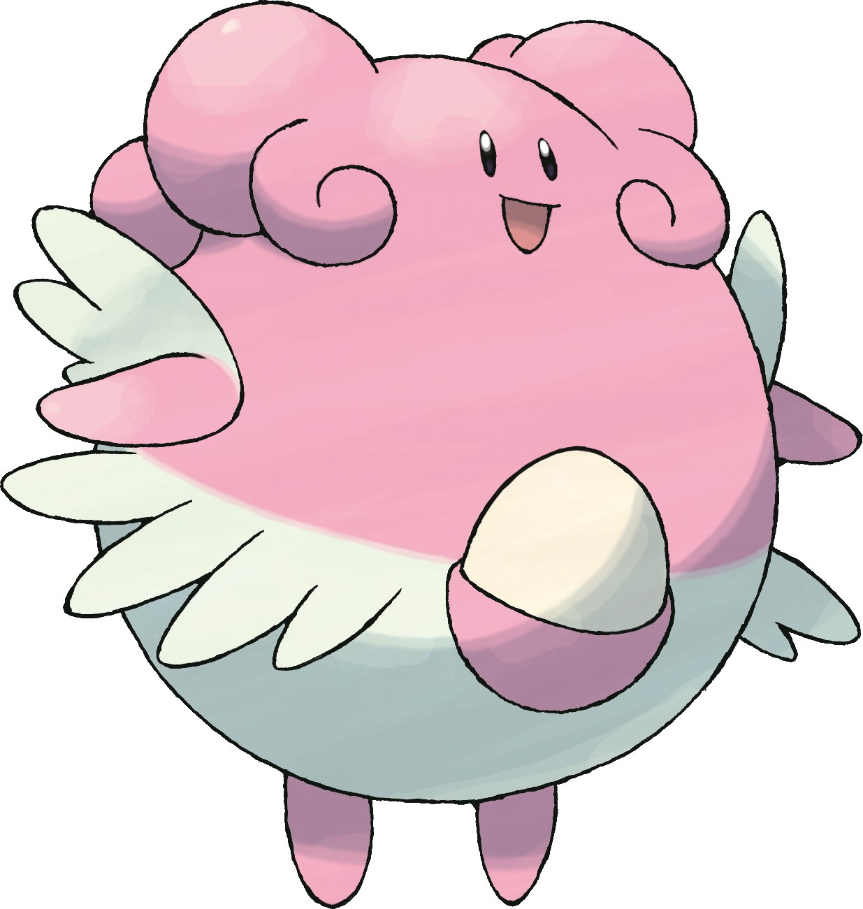 Pink Pokémon with wings