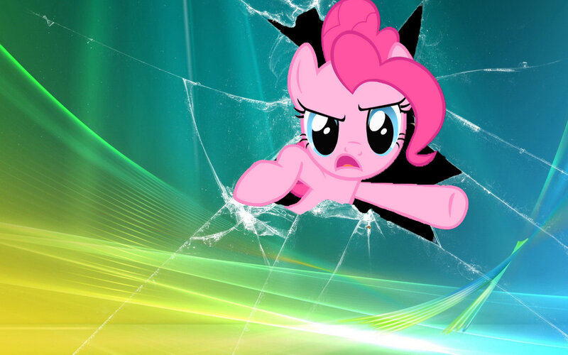 Pink Pony Breaking Glass