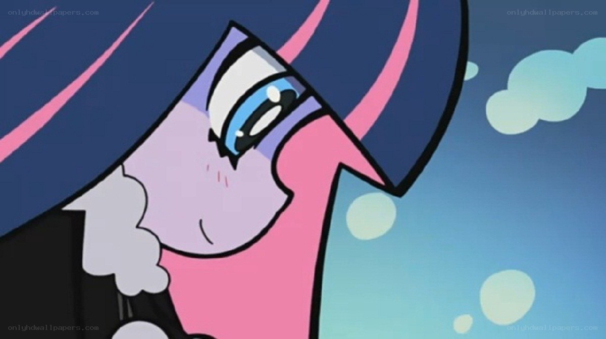 pink pony character close-up