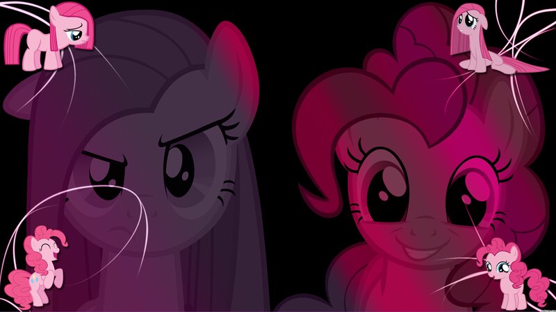 Pink Pony Character — Dramatic
