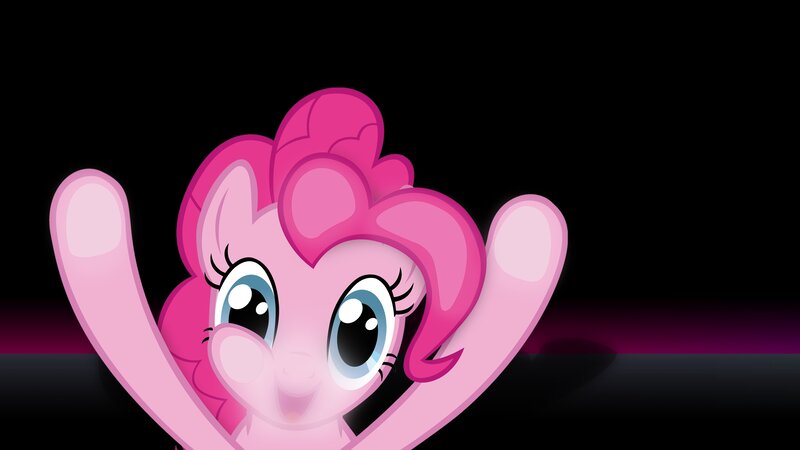 Pink Pony Character — Playful