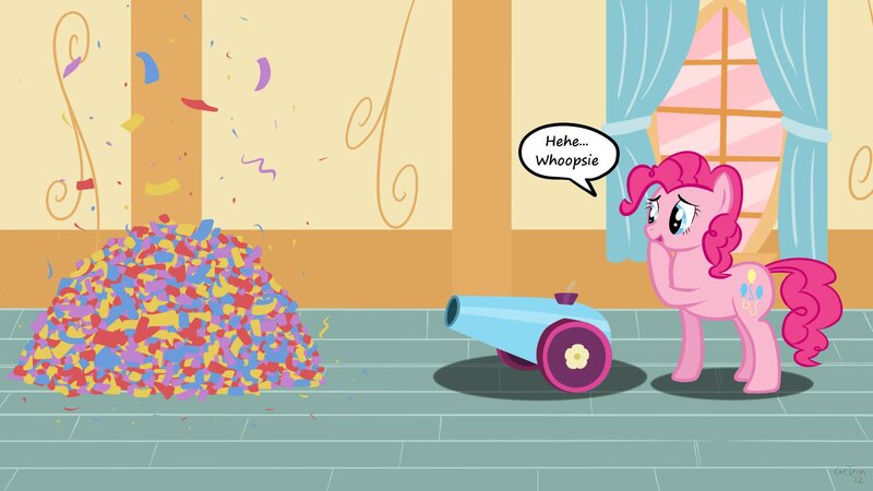 Pink Pony with Cannon