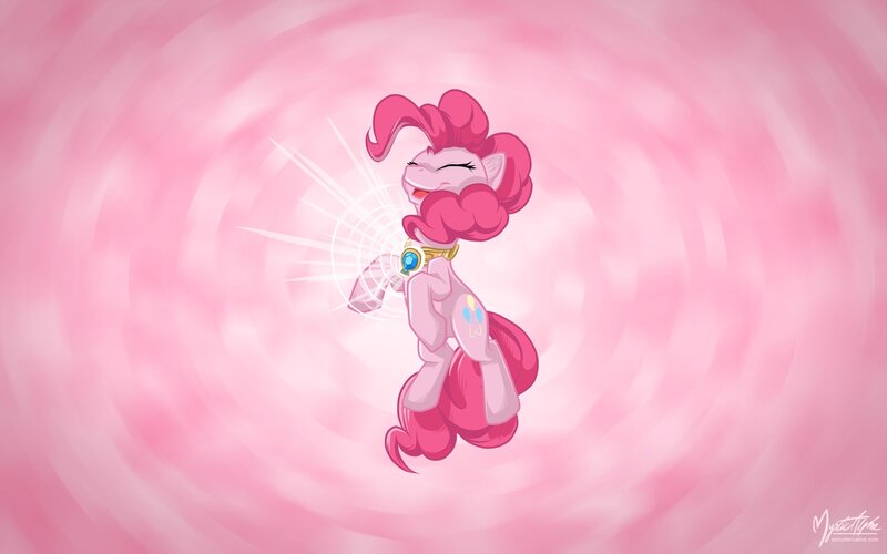 Pink Pony with Glowing Hoof