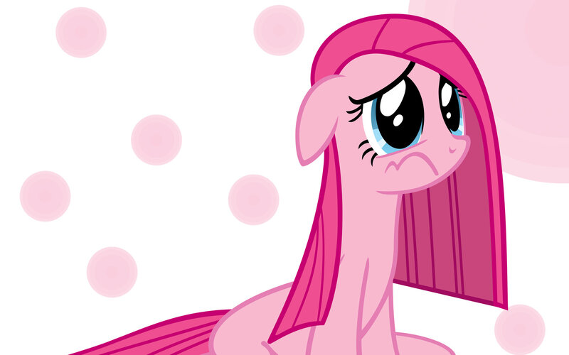Pink Pony with Long Hair