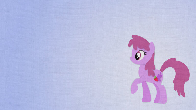 Pink Pony with Strawberry