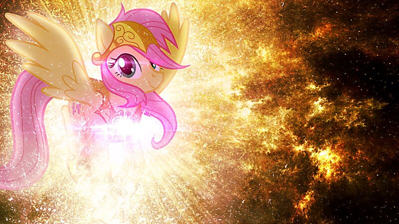 Pink Pony with Wings — Dramatic