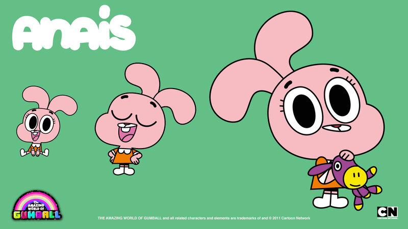 Pink Rabbit Character — Green, Playful