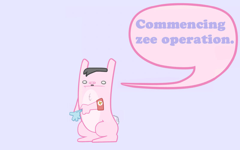pink rabbit commencing operation