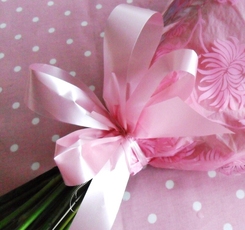 Pink Ribbon Bouquet