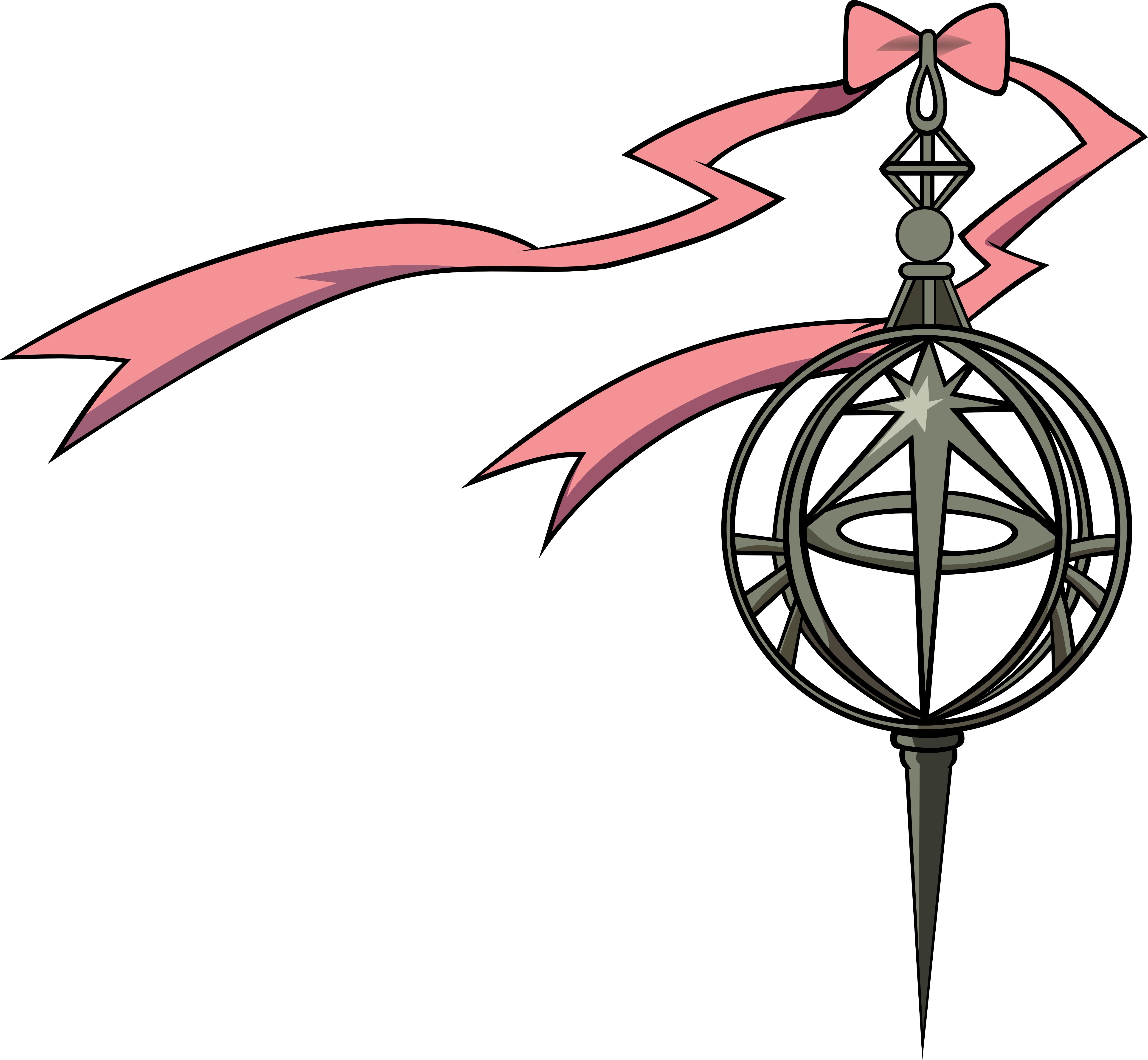pink ribbon magic wand