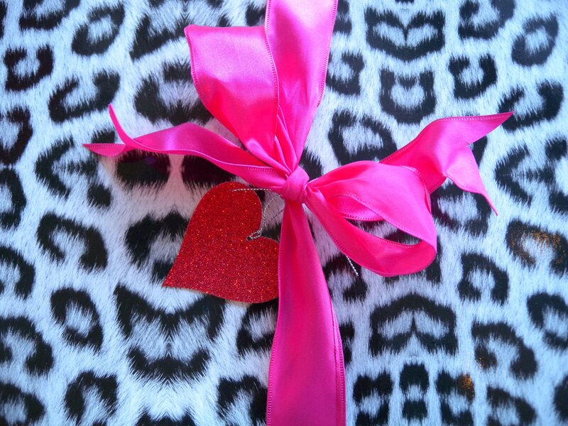 Pink Ribbon on Leopard Print