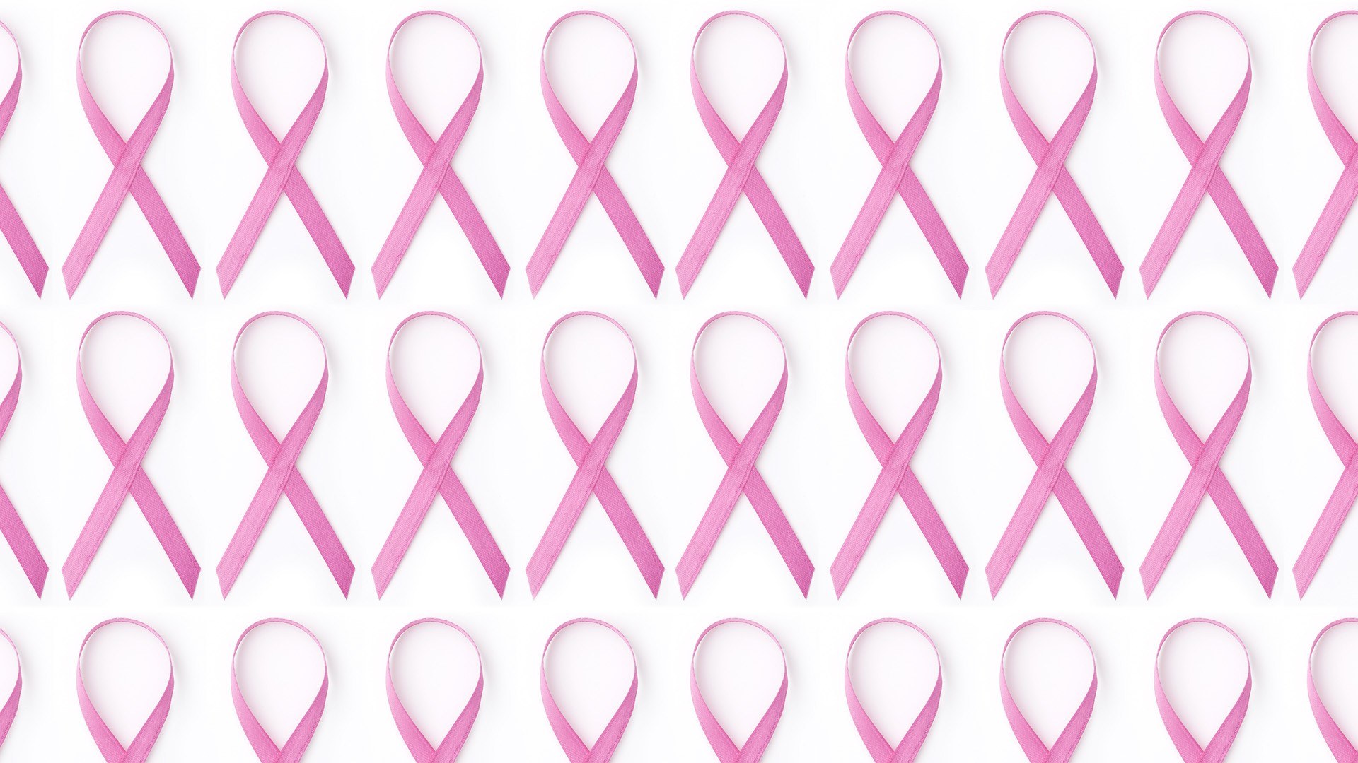 Pink ribbons pattern