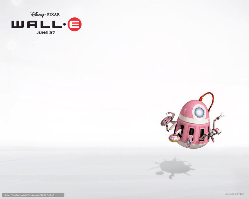 Pink Robot Floating