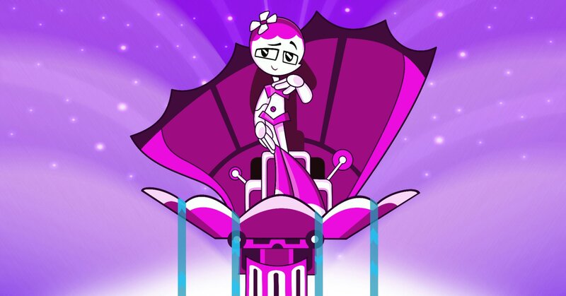 Pink Robot Girl