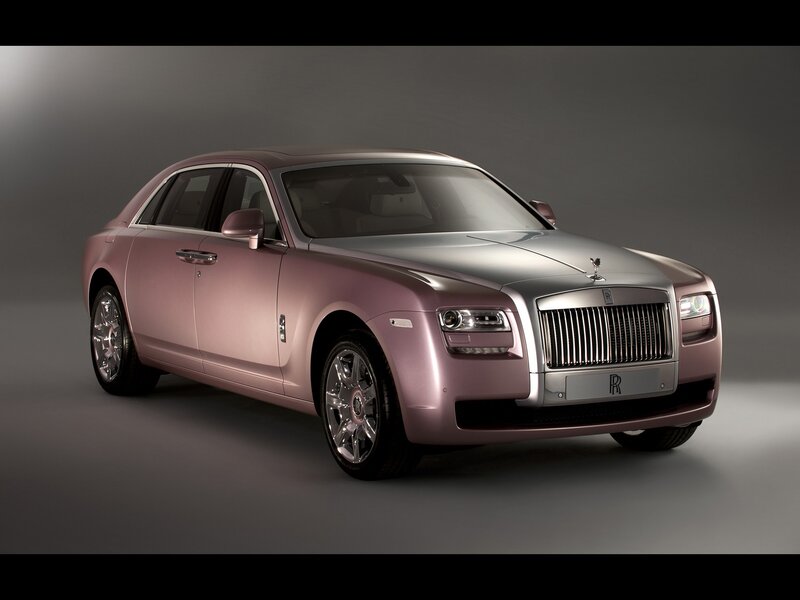 Pink Rolls-Royce Ghost