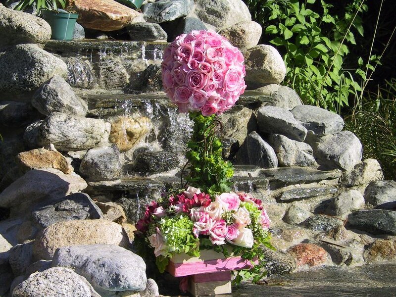 Pink Rose Arrangements