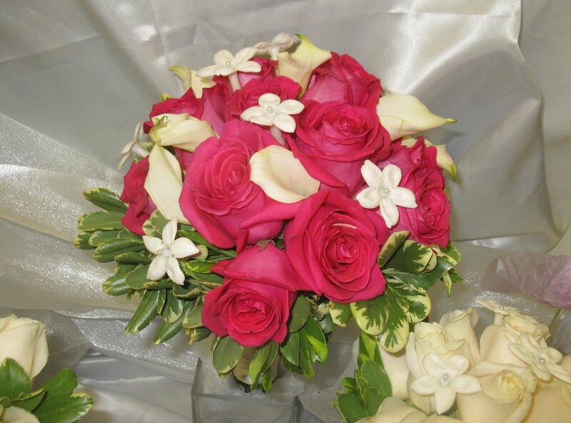 pink rose bouquet