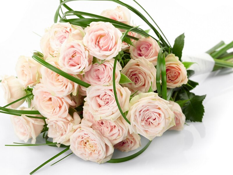 Pink rose bouquet