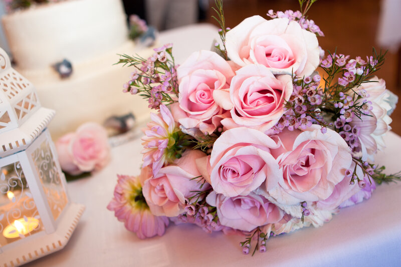 Pink Rose Bouquet — Romantic, Photograph