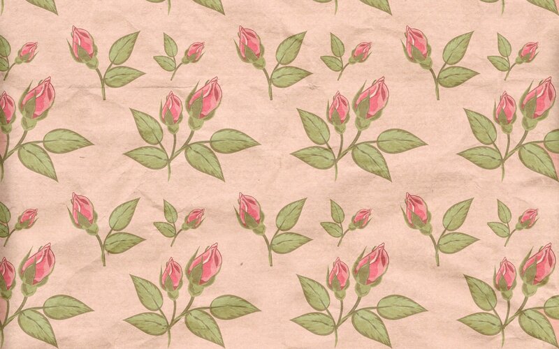 Pink Rose Buds Pattern