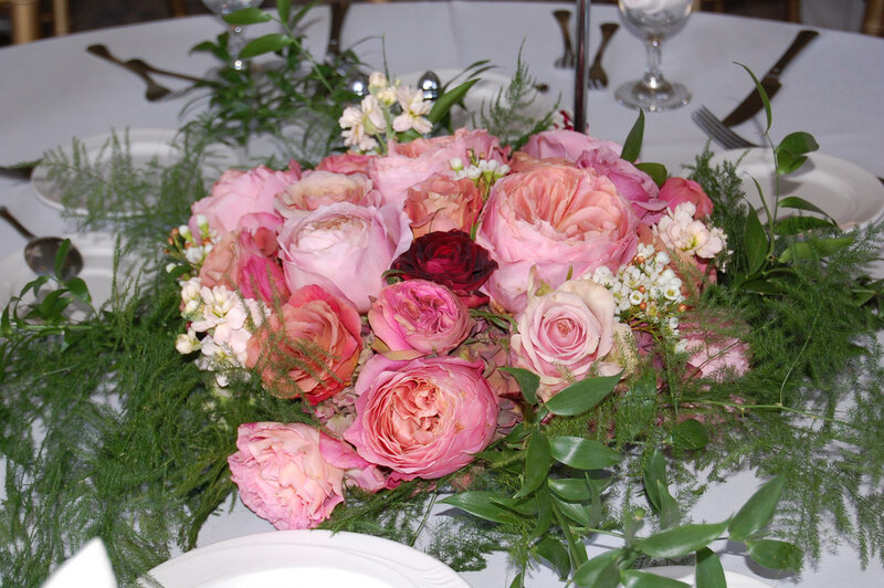 Pink Rose Floral Arrangement — Elegant