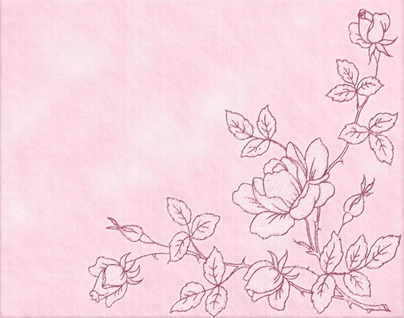 pink rose floral design