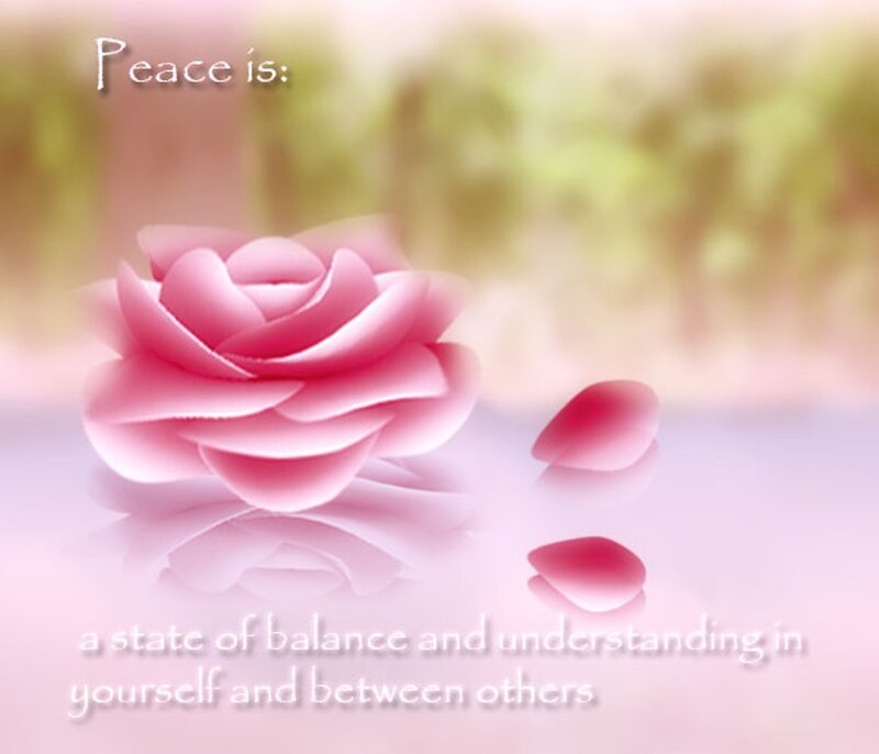 Pink Rose Flower — Serene, Digital Art, Petals