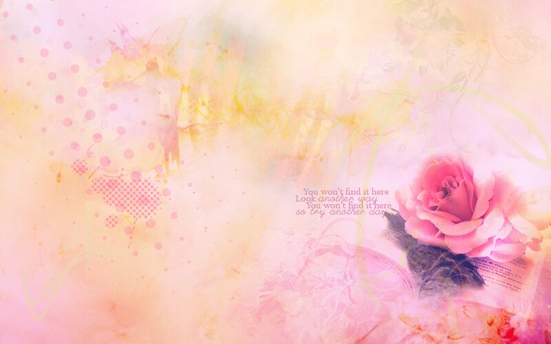 Pink Rose on Textured Background — Dreamy