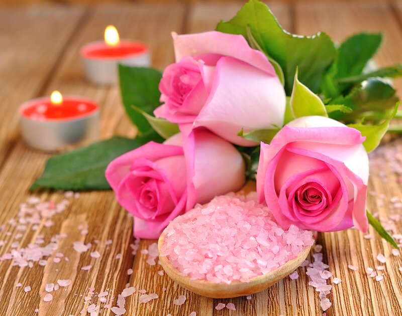 Pink Roses and Bath Salts — Calm